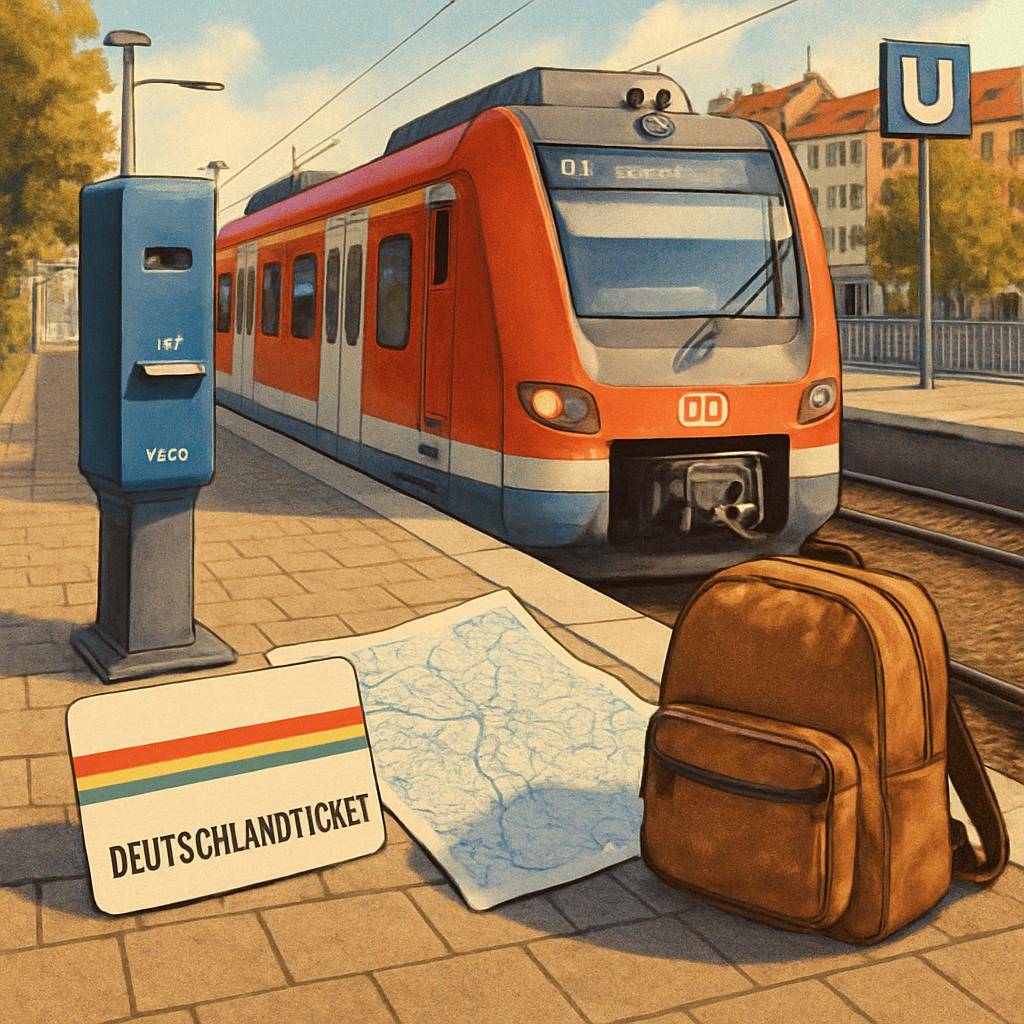 Deutschlandticket во Франконии: что проверить в зоне VGN