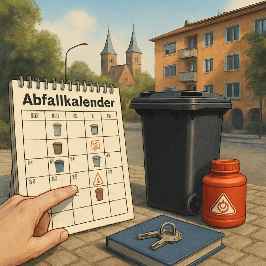 Abfallkalender Нюрнберга: как узнать дни вывоза и Sondermüll