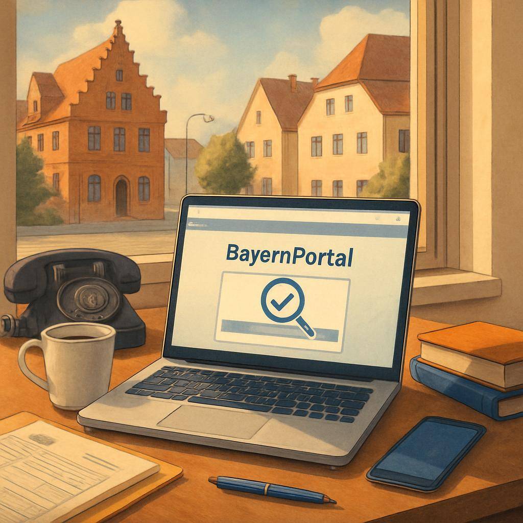 Как через BayernPortal найти ведомство и онлайн‑услугу