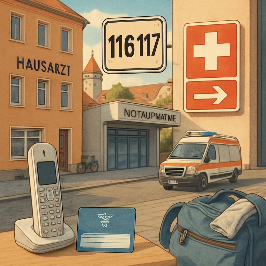 116117, Hausarzt или Notaufnahme: как понять во Франконии