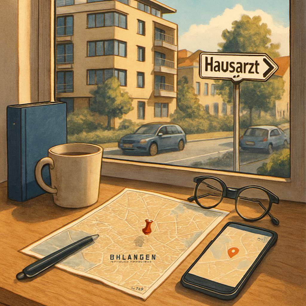 Как найти своего Hausarzt в Эрлангене: четыре простых шага