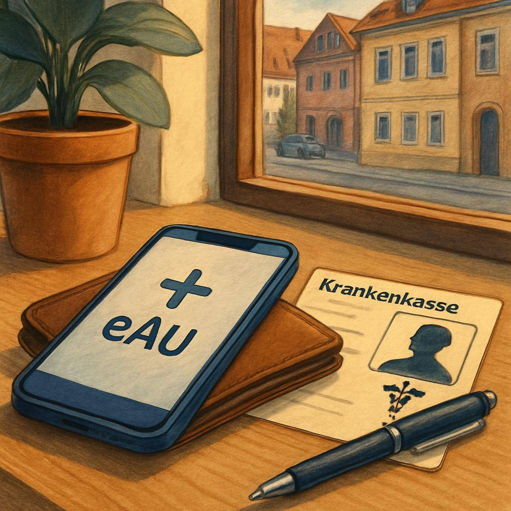 Больничный eAU и Krankenkasse: что важнее проверить