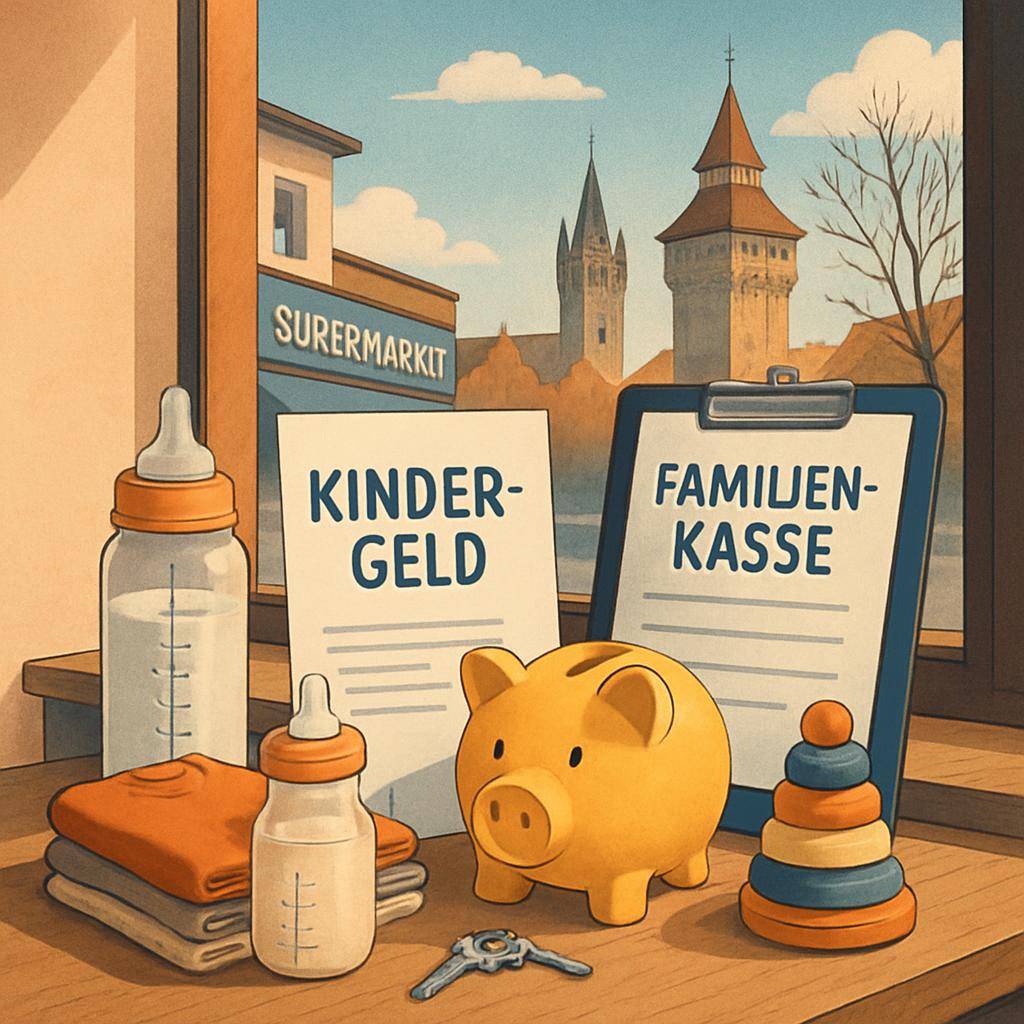Kindergeld и Familienkasse после переезда в Франконию