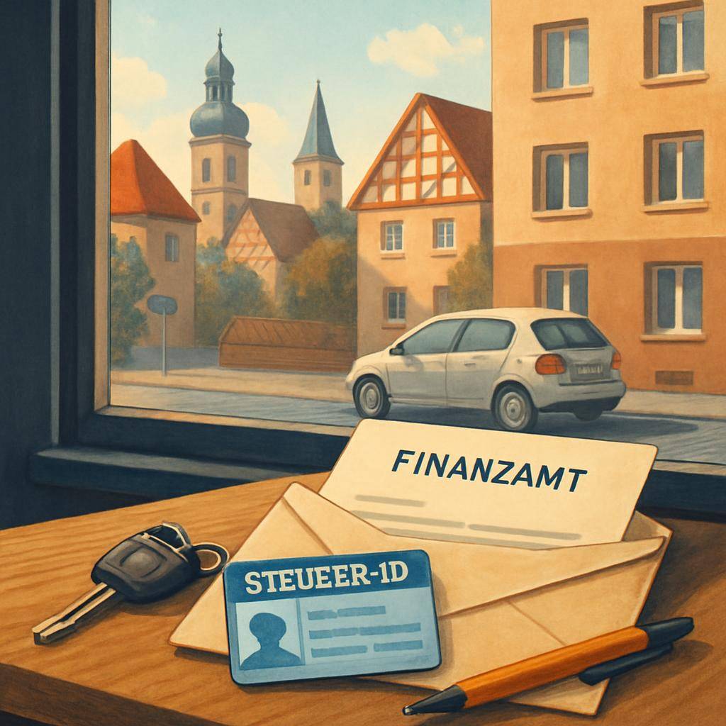 Steuer-ID и письма от Finanzamt после переезда