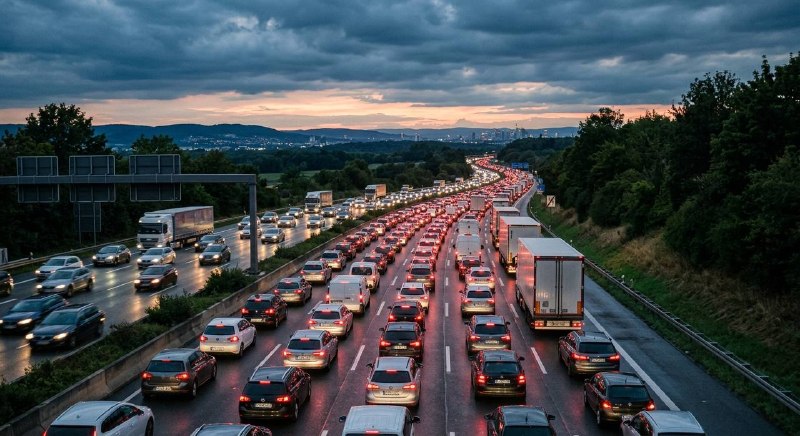 ADAC прогнозує сильні затори 21–23 серпня по всій Німеччині